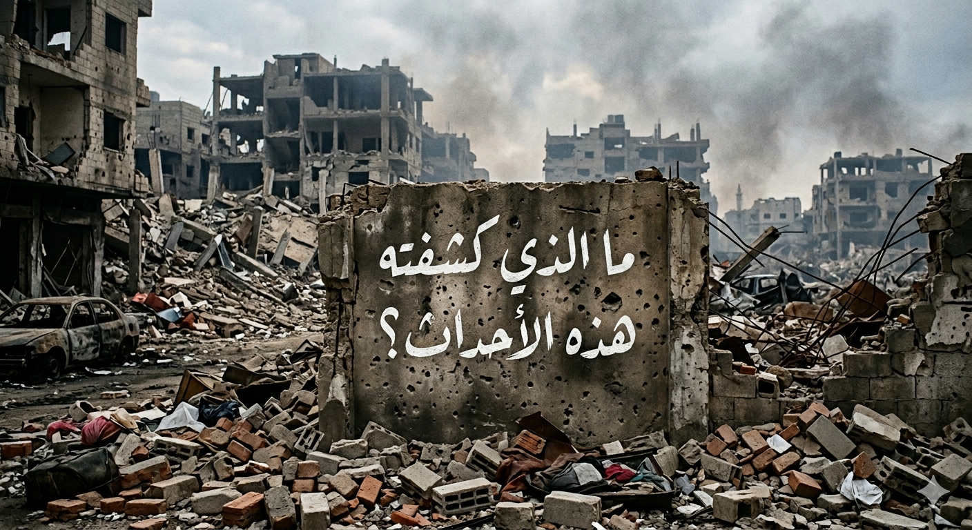 ما الذي كشفته هذه الأحداث 